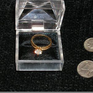 Ring 14K Zirconoa CZR7 111G